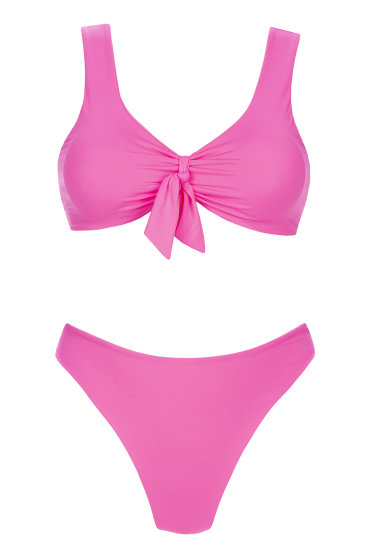 CLARISSA strój kąpielowy Różowy - stroje kąpielowe - SHE