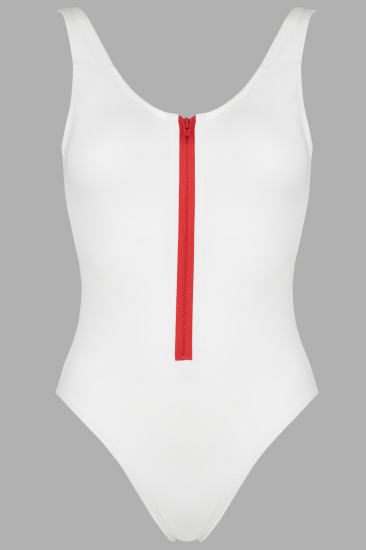TRINI strój kąpielowy Biały - stroje kąpielowe - SHE