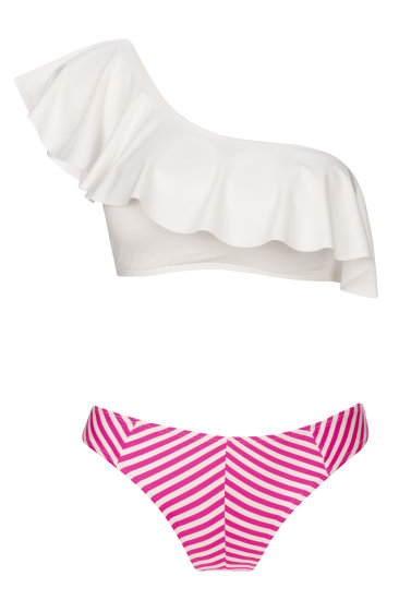 KITTY swimmwear  white - SHE swimsuits