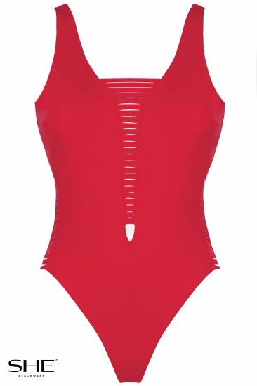 CASANDRA  wild strawberry - SHE swimsuits