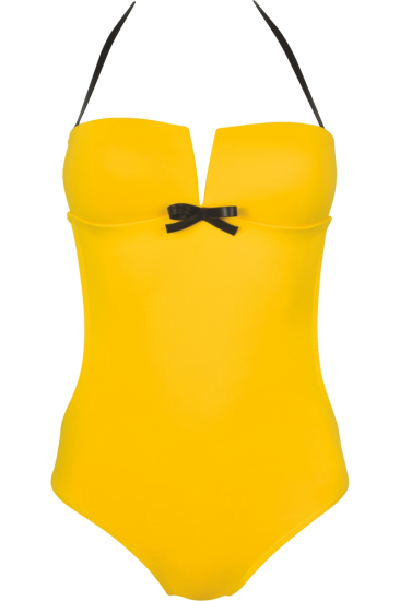 SUNNY strój kąpielowy Żółty - stroje kąpielowe - SHE