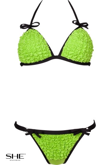 ABBY swimsuit green - SHE swimsuits