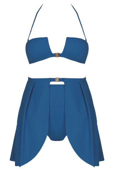 EMILLY swimmwear  medium blue - SHE swimsuits