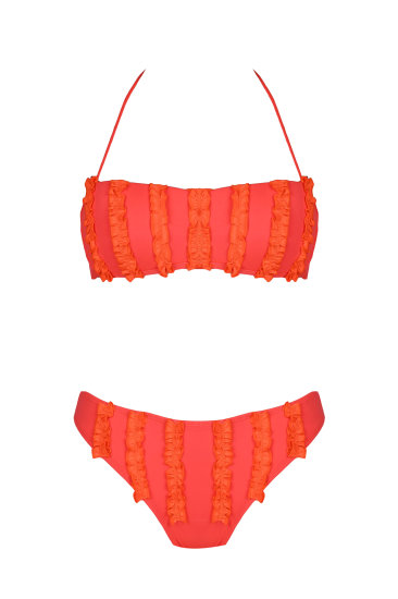 ROSALIE swimmwear  orange - SHE swimsuits