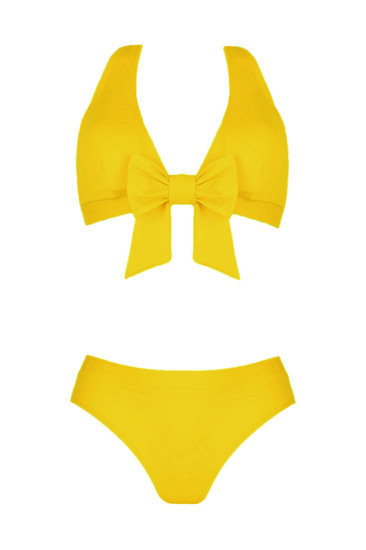 SARAH swimmwear  yellow - SHE swimsuits