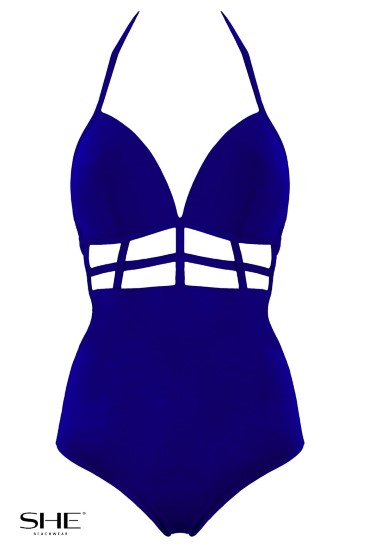 ADRIANNA swimsuit medium blue - SHE swimsuits