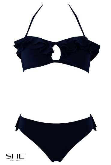 ALICE swimsuit navy blue - SHE swimsuits