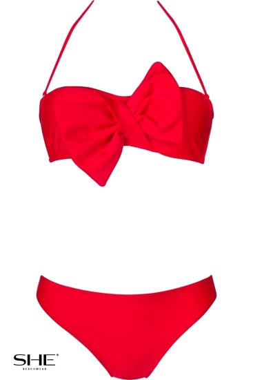 AVRIL strój kąpielowy Czerwony - stroje kąpielowe - SHE