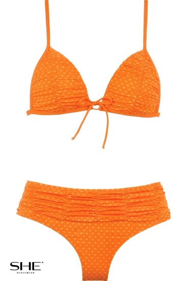 BETTY strój kąpielowy Pomarańczowy - stroje kąpielowe - SHE