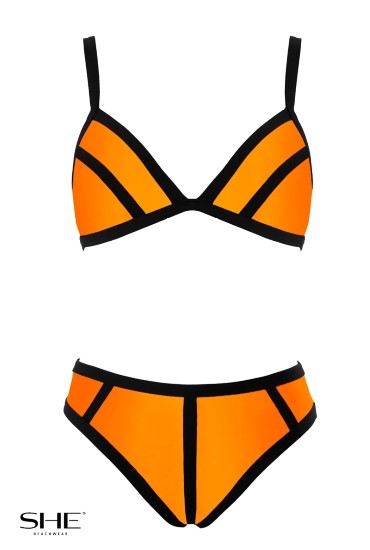 KELIS swimsuit orange - SHE swimsuits