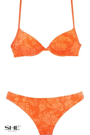 LAURA strój kąpielowy Pomarańczowy - stroje kąpielowe - SHE