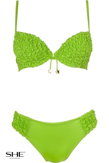 NAOMI strój kąpielowy Zielony - stroje kąpielowe - SHE