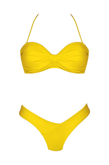 SUSANNA swimmwear  yellow - SHE swimsuits